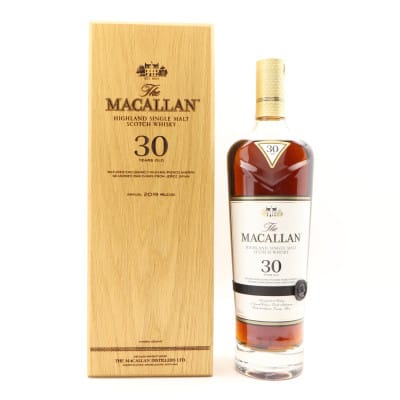 Macallan 30 Year Old Sherry Oak 2019 Release