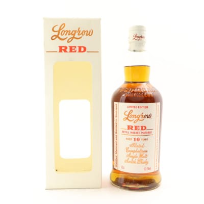 Longrow 10 Year Old Red Refill Malbec Cask