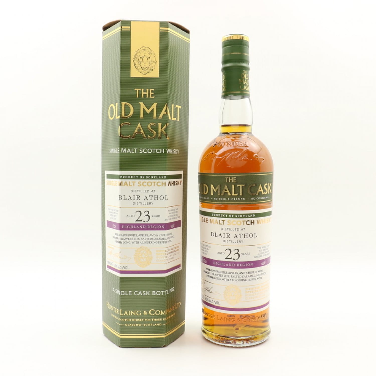 Blair Athol 1995 23 Year Old Old Malt Cask The 137th Auction Scotch
