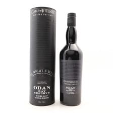 OBAN BAY RESERVE GAME OF THRONES THE NIGHT S WATCH