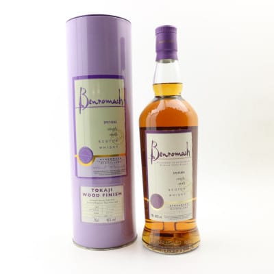 Benromach Tokaji Wood Finish, Tokaji Cask, 45% whisky bottle