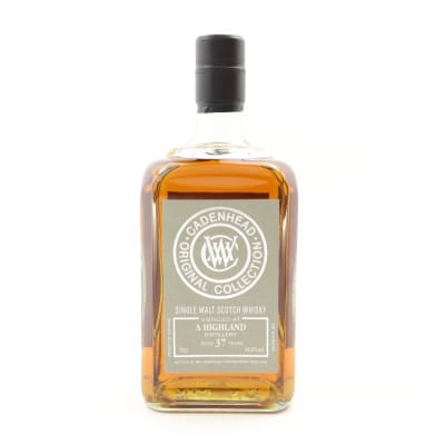 A Highland 37 Year Old Cadenhead’s