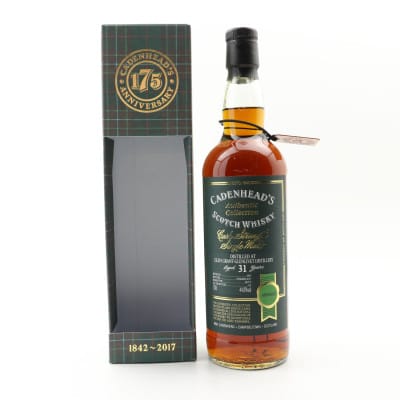 Glentauchers-Glenlivet 1985 31 Year Old Cadenhead's