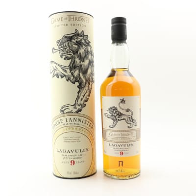 Lagavulin 9 Year Old Game of Thrones ‘House Lannister'