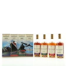 MACALLAN DECADES COLLECTION  TWENTIES THIRTIES FORTIES  FIFTIES 4 X 50CL