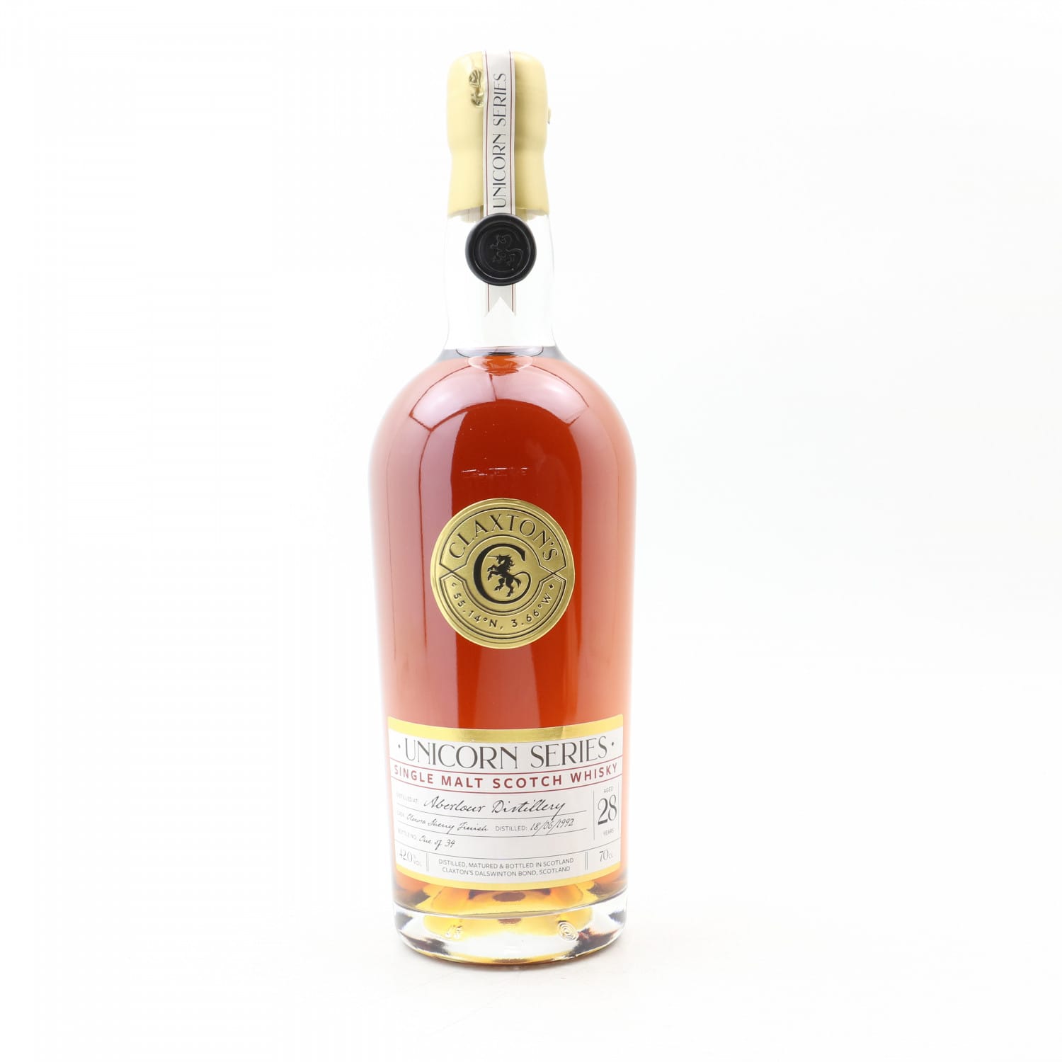 Aberlour 1992 28 Year Old Unicorn Series Claxton's The 156th Auction