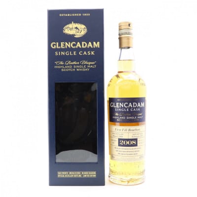 Glencadam Single Cask #11 Year Old, First Fill Bourbon Cask, Cask #881, 2020, 62.5% whisky bottle