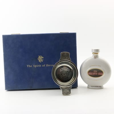The Spirit of Ibrox Mini Decanter 10cl and Quaich