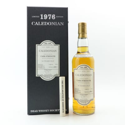 Caledonian 1976 34 Year Old Dead Whisky Society LTD