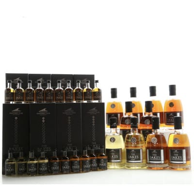 The Lakes Distillery Founders’ Club Complete Collection 10 x 70cl Each With 2 x Matching Minis