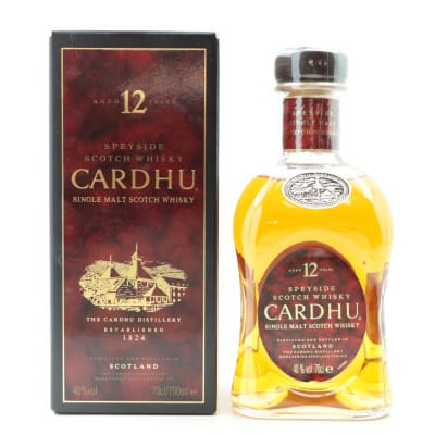 Cardhu 12 Year Old, Bourbon Cask, 40%, 70cl whisky bottle