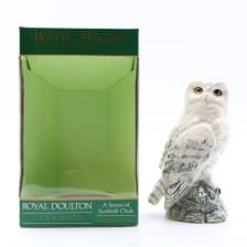 WHYTE  MACKAY SNOW OWL CERAMIC DECANTER 20CL