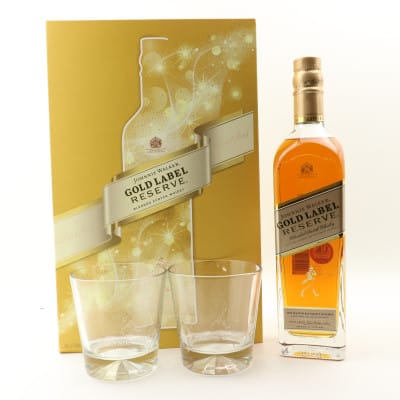Johnnie Walker Gold Label Reserve 200th Anniversary Gift Set
