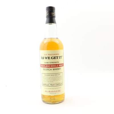 Ian Macleod’s ‘As We Get It’ 8 Year Old