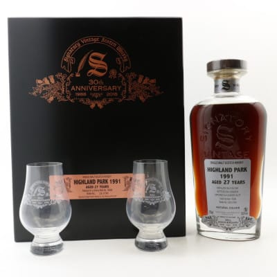 Highland Park 1991 27 Year Old Signatory 30th Anniversary