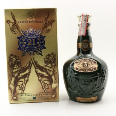 Chivas Royal Salute 21 Year Old Emerald Flagon