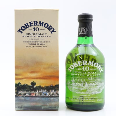 Tobermory 10 Year Old, Bourbon Cask, 46.3%, 70cl whisky bottle