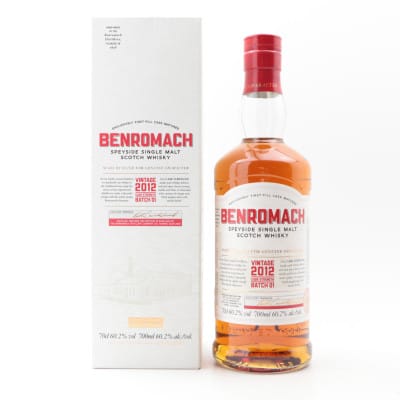Benromach 2012 Cask Strength Batch #1