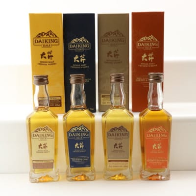 Daiking Chinese Single Malt Minis 4 x 5.5cl