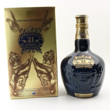 CHIVAS ROYAL SALUTE 21 YEAR OLD SAPPHIRE FLAGON