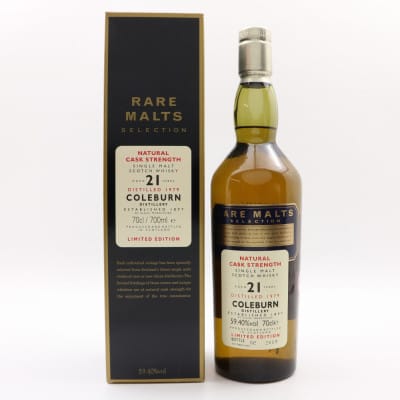 Rare Malts Coleburn 1979 21 Year Old