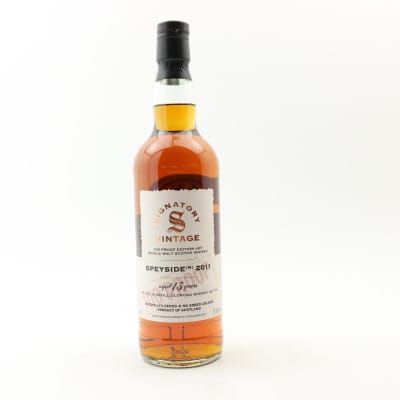 Speyside (M) 2011 13 Year Old Signatory 100º Proof Edition #27