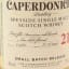 Caperdonich 21 Year Old Rare Edition