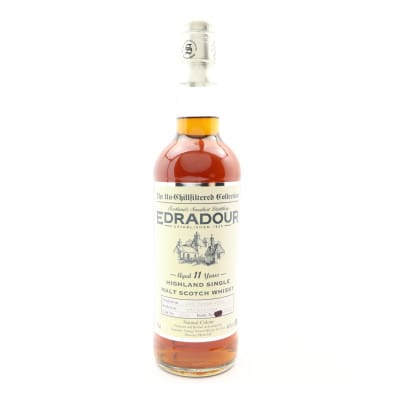 Edradour The Un-Chillfiltered Collection 11 Year Old, Cask #1206, 2002, Signatory Vintage, 46% whisky bottle