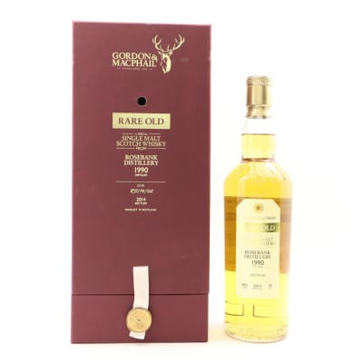 Rosebank 1990 Rare Old Gordon & MacPhail