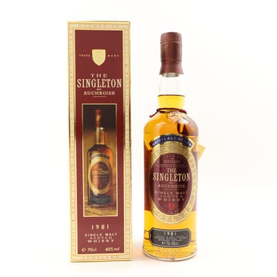 Singleton Of Auchroisk 1981