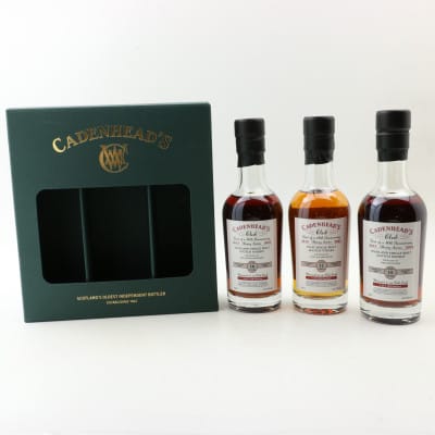 Cadenhead’s Club 10th Anniversary Sherry Series 3 x 20cl
