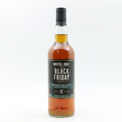 Black Friday 15 Year Old Master Of Malt