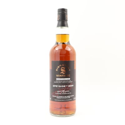 Speyside (M) 2009 16 Year Old Signatory Small Batch Edition #15