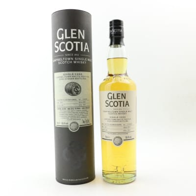 Glen Scotia 2018 5 Year Old Single Cask #3610 For Campbeltown Malts Festival 2024 Dinner
