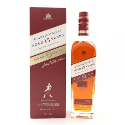 Johnnie Walker 15 Year Old Sherry Finish