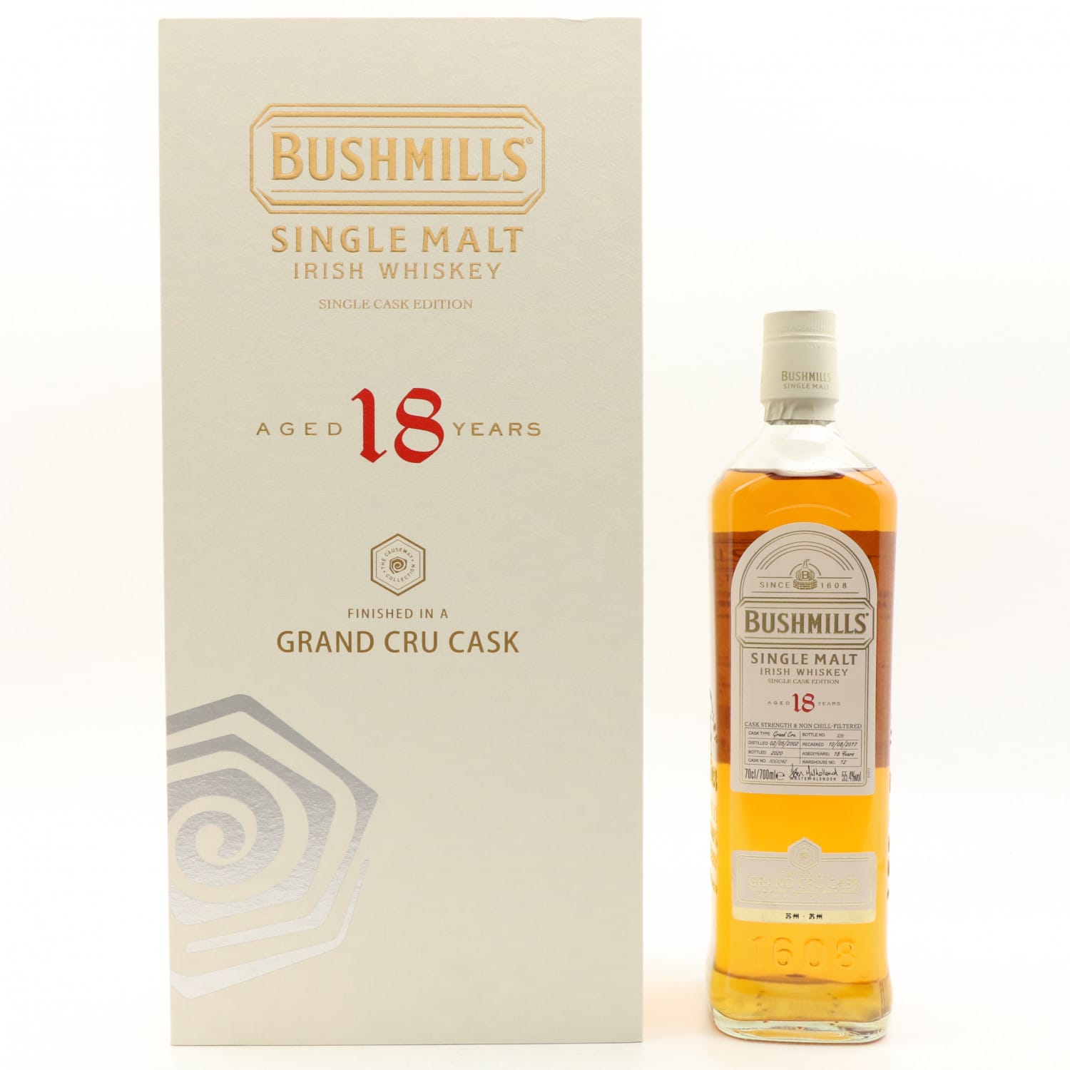 Bushmills 2002 18 Year Old Grand Cru Finish The 138th Auction