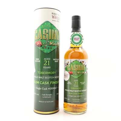 Tobermory 1995 21 Year Old Casino Series Rum Cask