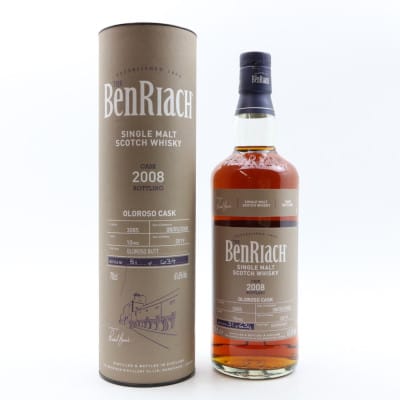BenRiach 2008 10 Year Old Single Cask #3085