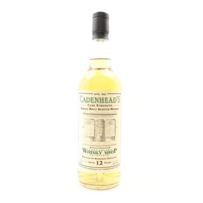 Benrinnes 2011 12 Year Old Cadenhead’s Whisky Shop Edinburgh