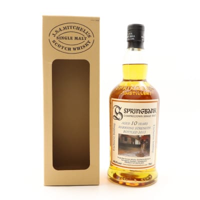 Springbank 10 Year Old Marrying Strength 2013 Release