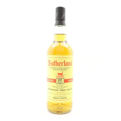 Sutherland 5 Year Old Blended Malt Thompson Bros 2023 Edition