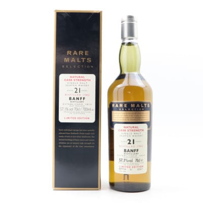 Rare Malts Banff 1982 21 Year Old
