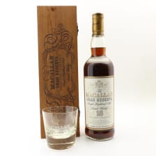 MACALLAN 1979 18 YEAR OLD GRAN RESERVA WITH GLASS