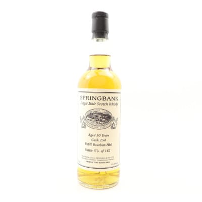Springbank 30 Year Old Private Cask #254