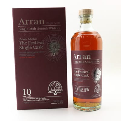 Arran 2015 10 Year Old Single Cask #2164 Malt & Music Festival 2026