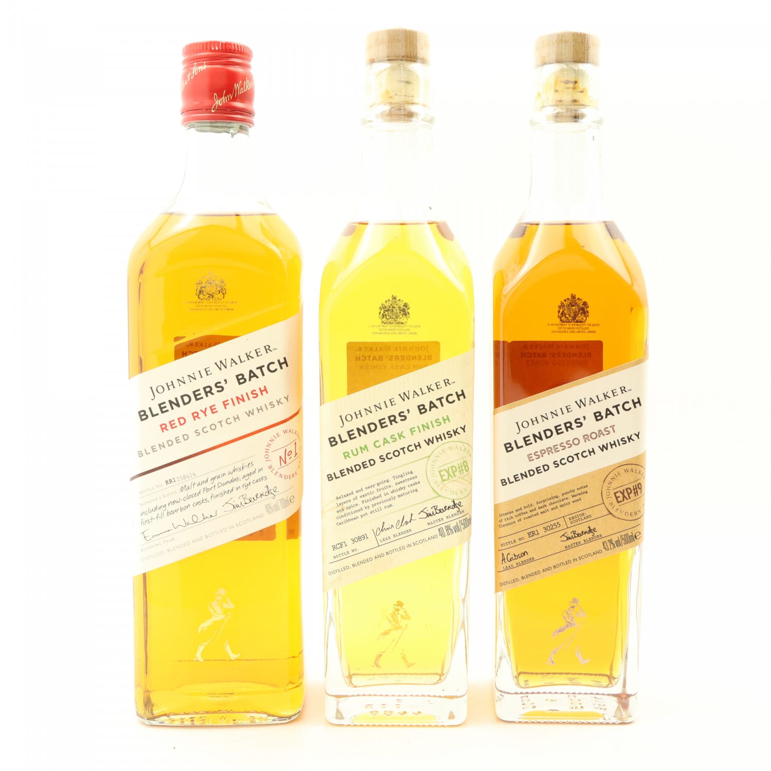 Johnnie Walker Blenders' Batch 1, 8 & 9 3 x 70cl The 149th Auction