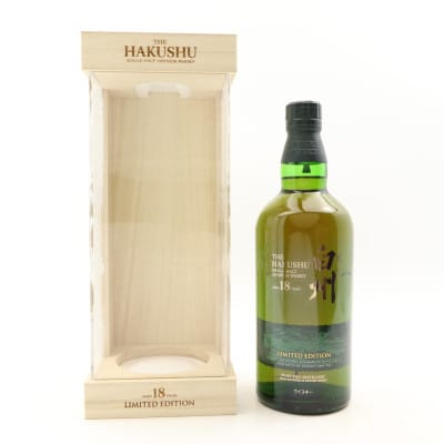Hakushu 18 Year Old Limited Edition Display Case