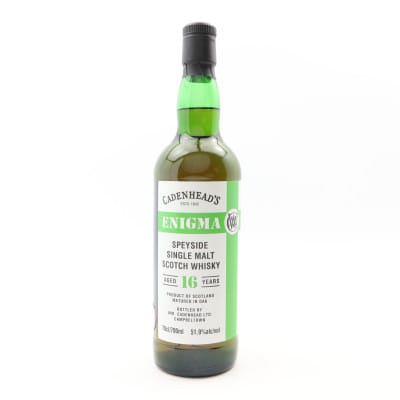 Cadenhead’s 2008 16 Year Old Speyside Single Malt Enigma