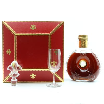 Remy Martin Louis XIII Grande Champagne Cognac Decanter & Glass