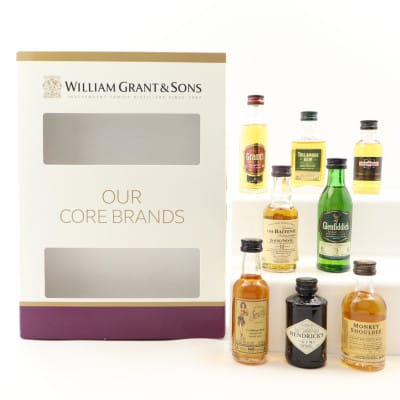 William Grant & Sons Our Core Brands Mini 8 x 5cl